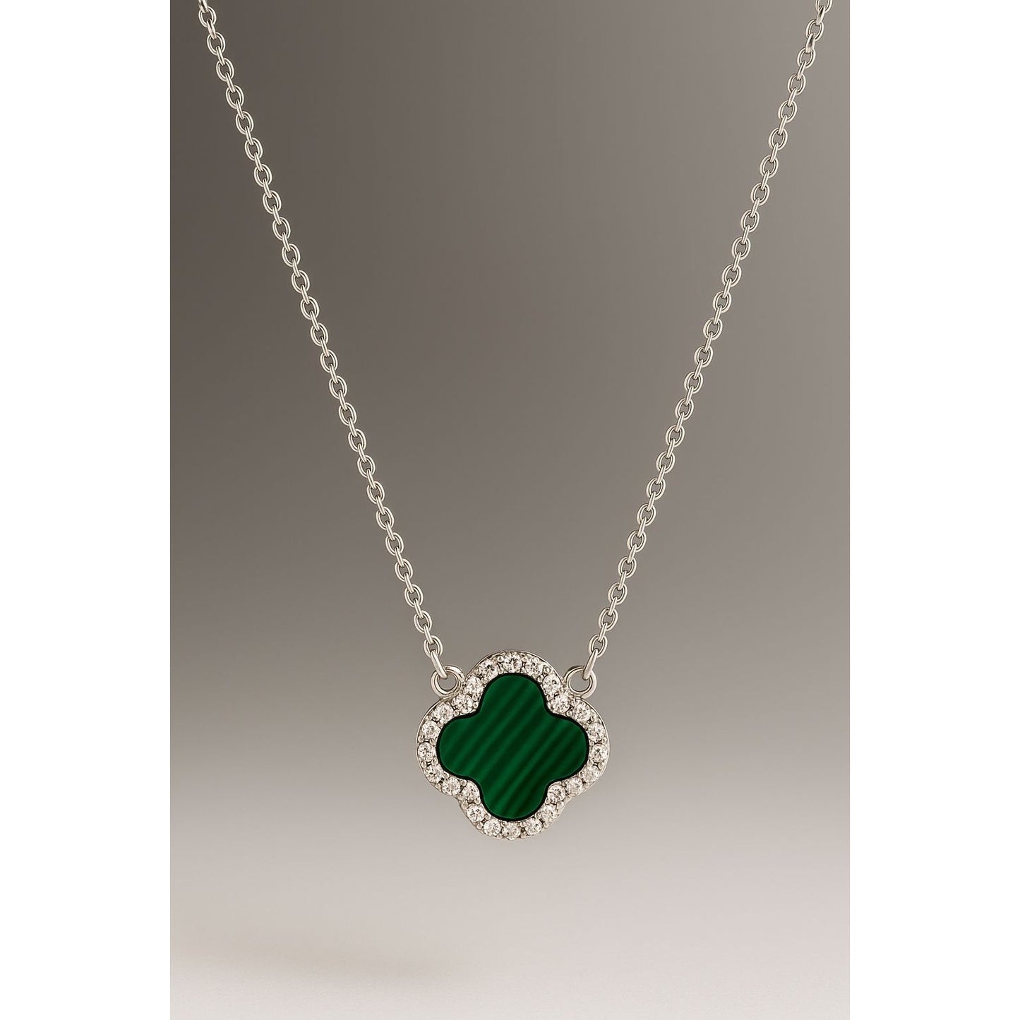 šæ Green Clover Pendant Necklace ā Premium 925 Sterling Silver āØš