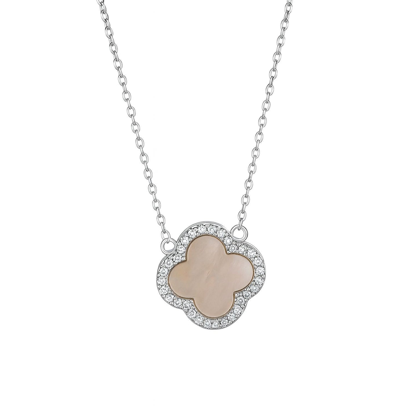 β¨ Premium Pure Silver 925 Clover Pendant Necklace πΈ